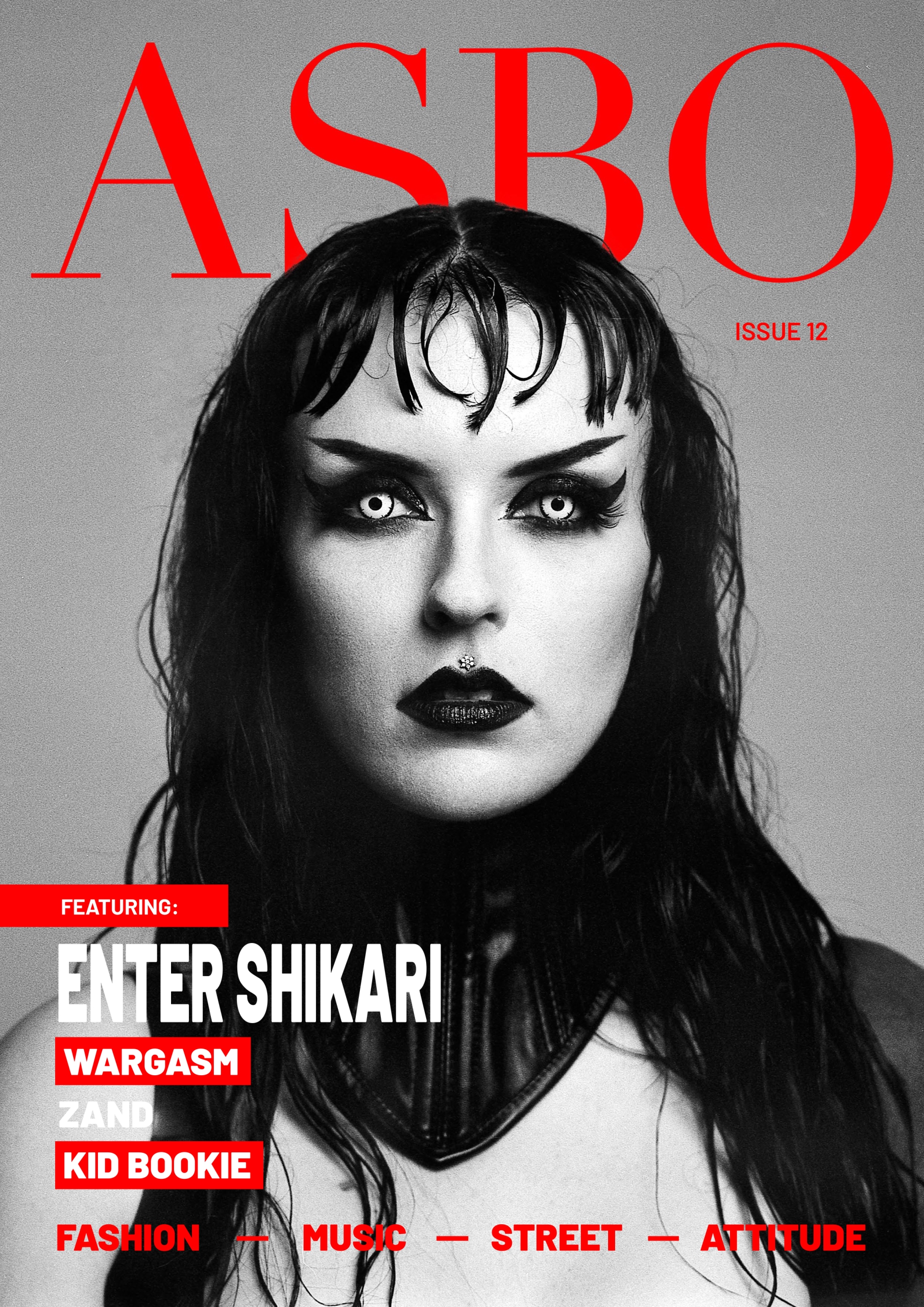ASBO Magazine Issue 12 Harpy Digital by Max Auberon